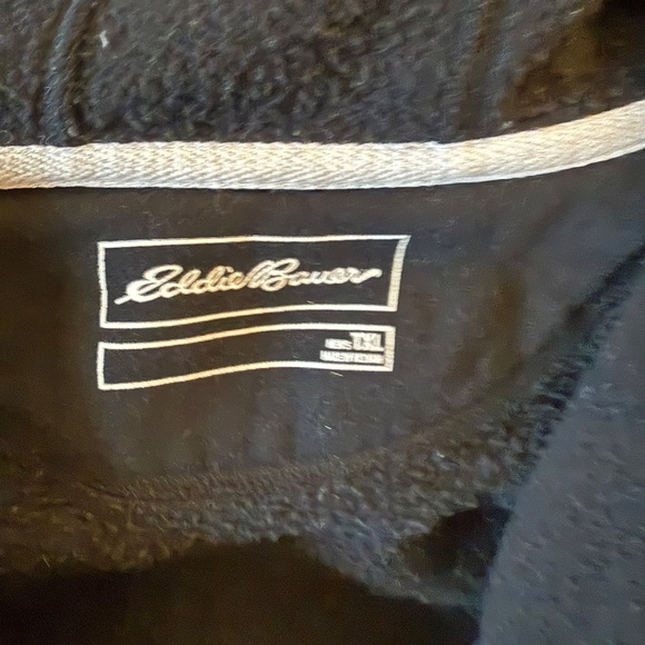 Eddie Bauer Zipper hooded Sweatshirt - Picture 2 of 3